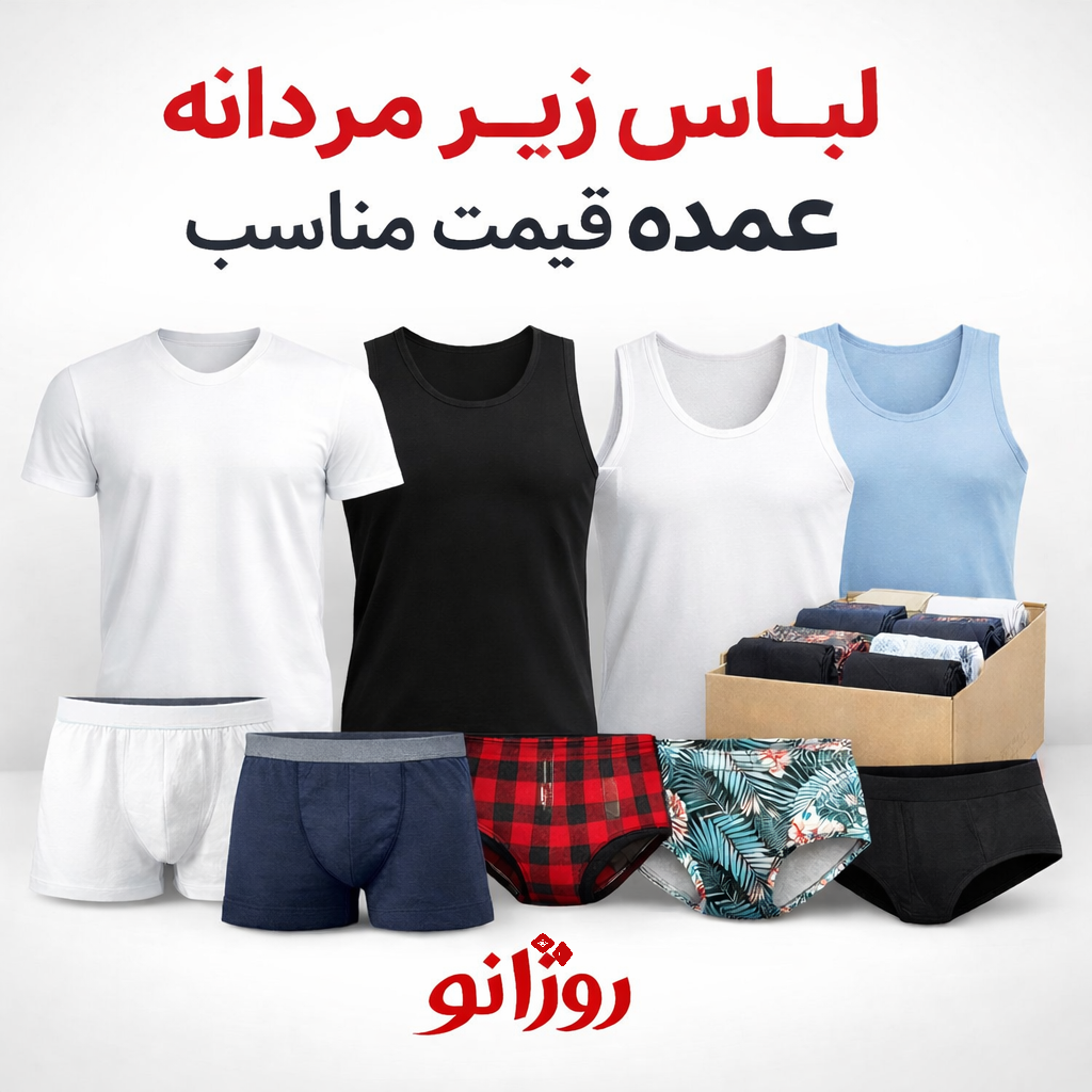 لباس زیر مردانه عمده قیمت مناسب